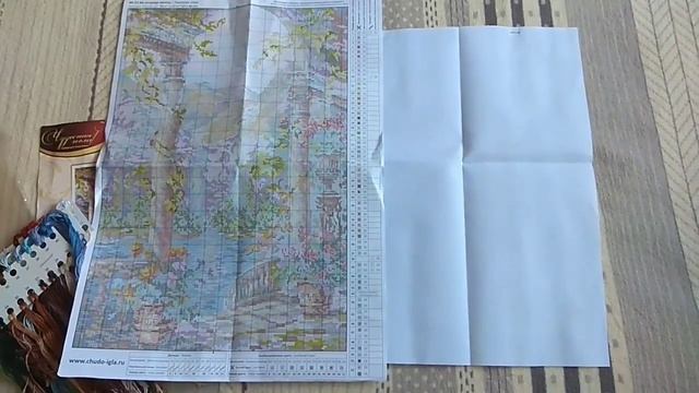 Вышивка. Обзор набора для вышивания "На острове мечты"