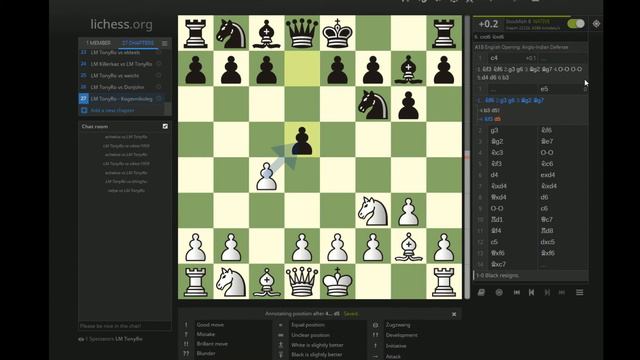 Rapid Game #58 - King's English vs Kogevnikoleg смотреть онлайн
