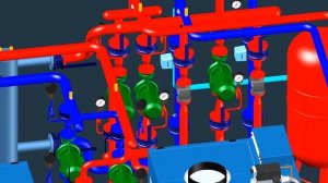 3D модель котельной