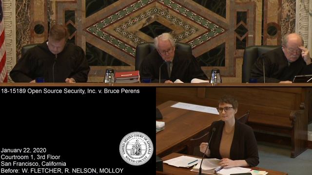 18-15189 Open Source Security, Inc. v. Bruce Perens смотреть онлайн