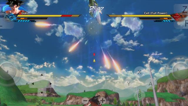 yuzu emulator dragon ball xenoverse 2 goku vs perfect cell Android game play #dbxv2 смотреть онлайн