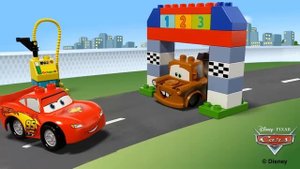 Конструктор Lego Duplo Cars 10600 Лего Дупло Тачки Гонки на тачках
