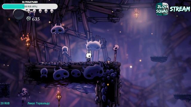 Hollow Knight | Прохождение с нуля #1 // ZloySquad Stream