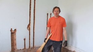 6-3 Очистка штроб