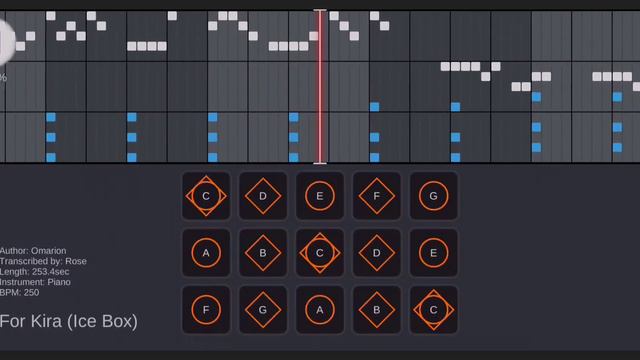 Ice Box by Omarion - Sky Music Sheet | Piano Tutorial by Rose смотреть онлайн