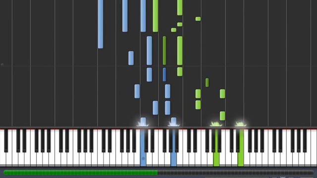 Synthesia - Frontier village dali - FFIX Piano collections смотреть онлайн