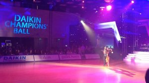 Юлия Загоруйченко и Рикардо Кокки на Daikin Champions Ball