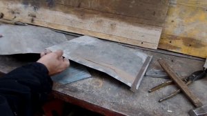 Как я изготовил из коротких отходов оцинковки длинную полосу металла