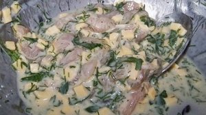 КУРИНЫЕ ОЛАДЬИ РЕЦЕПТ С СЫРОМ НА КЕФИРЕ