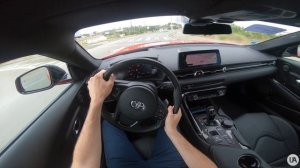 2020 TOYOTA GR SUPRA 3.0 - EXHAUST/ACCELERATION/SOUND | POV DRIVE