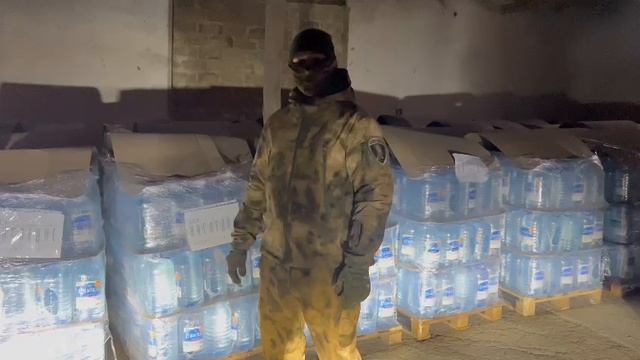 Центр «Наследие» направил более 33 тонн питьевой воды и 13 коптеров военнослужащим Донбасса
