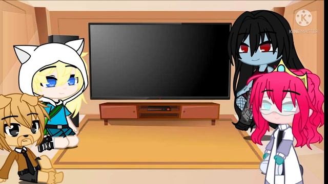 Cartoons react to demon slayer Part 5(Adventure time and pls recommend a cartoon) смотреть онлайн