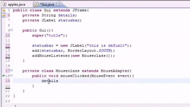 Java Programming Tutorial 77 Adapter Classes смотреть онлайн