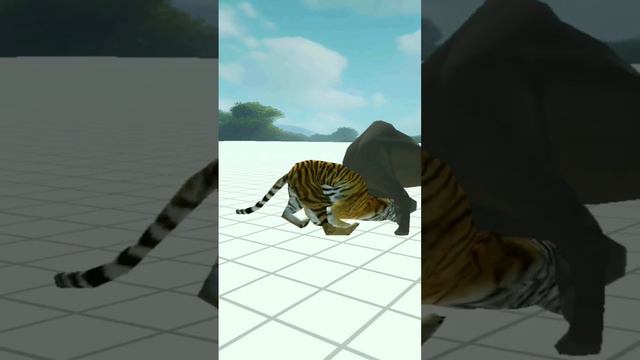 Savannah Showdown: Lion vs. Buffalo Clash in Animal Revolt Battle Simulator!"