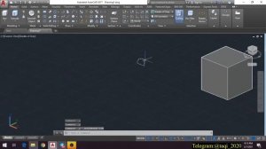 AUTOCAD 3D 5-DARS. GIZMO AND SWEEP.