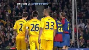 Barcelona - Chelsea (28.04.09) Highlights Second half