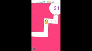 Прохождение игры "Tap Tap Dash".