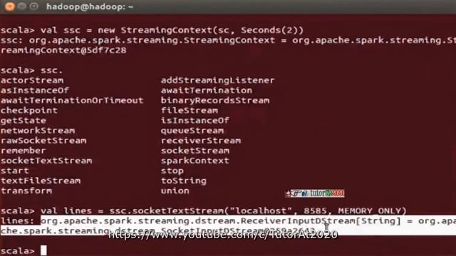 Spark Streaming - Apache Spark and Scala Tutorial - Session 21 смотреть онлайн