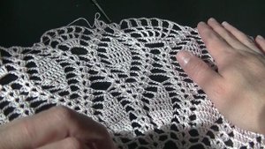 Салфетка " Мишель ". Часть 4.