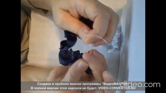 Красивые и простые бантики камелии для школы