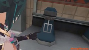 Cooking with Xiao (Genshin VR) / русские субтитры