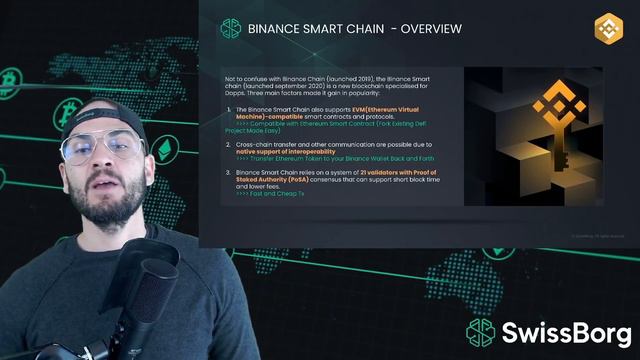 SwissBorg institutional products, DeFi Binance Smart Chain part 2, PowWow #13/50 смотреть онлайн