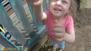 Выходной,  Настя дрессирует индюков