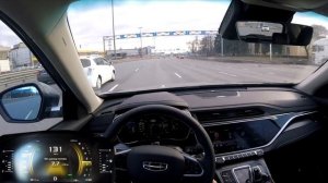 Geely Atlas Pro - POV test drive. Driver’s eyes