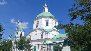 Вешенская церковь вид сзади