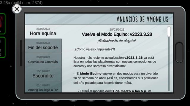 nueva actualización de among us se lanzara el 31 de marzo i el 2 de abril! смотреть онлайн