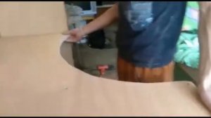 Стол из старой кровати