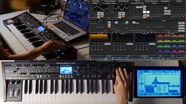Аналоговый синтез - 2. Что такое VCF Envelope? (Behringer Deepmind 12)