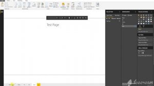 Power BI Buttons to navigate between pages