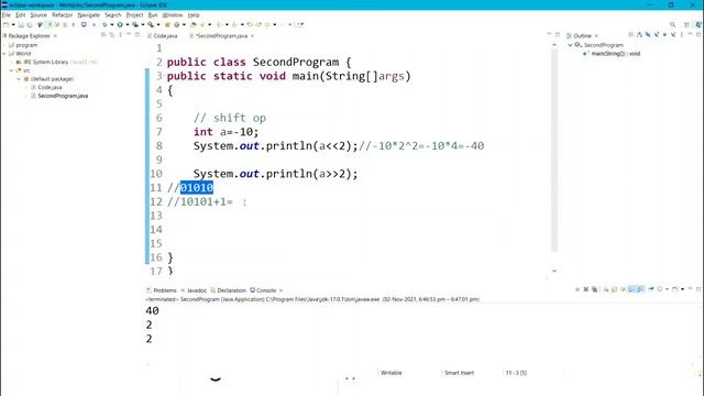 Operators in Java Telugu смотреть онлайн