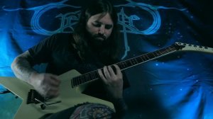 ESP Roope Latvala RS-II & E-II Black Turquoise Burst (Crepuscle Clip)