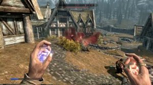 Skyrim - Trolling Whiterun as a Mage