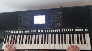 "PROMIENIE" COVER  YAMAHA PSR S 750