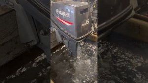 РАБОТА ЛОДОЧНОГО МОТОРА YAMAHA 6 2 х, нога S