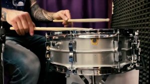 Дэн Маринкин барабанщик / Vintage Ludwig Acrolite  Snare Drums 14x5 1969 / overview