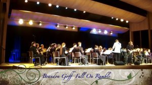 Brandon Goff - Full on Rumble - Jazeps Medins Riga Secondary Music School Symphonic Band