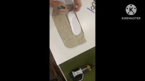 Меховые тапочки.