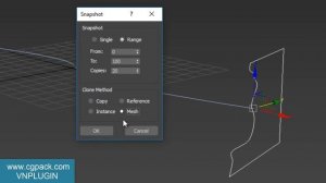Create Curve Wall in 3ds Max
