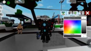 сделать скин из В Roblox брукхевеней Спикер титан камер Мэн титан из одеть ?Спасибо можно Смотреть