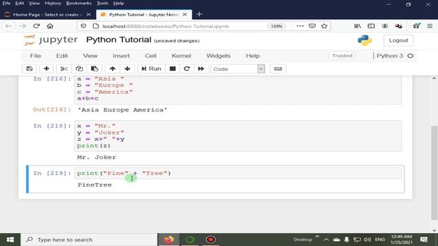 Concatenate & Multiply Strings | Python 4 You | Lecture 70