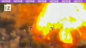 Полуторатонной бомбой разнесли боевиков ВСУ: мощные кадры из Северска