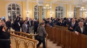 Молитва в поддержку Израиля в Синагоге СПб