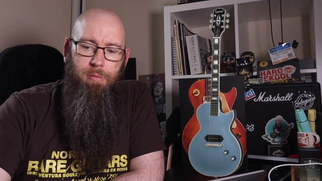 Epiphone Blues Power is finally BLUE! смотреть онлайн