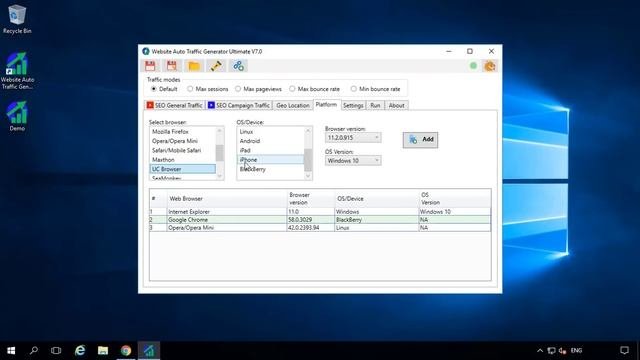 Torpedo Website Traffic Generator Ultimate (WAT) V7 Demo [Official]