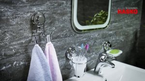 Как установить крючок на вакуумной присоске