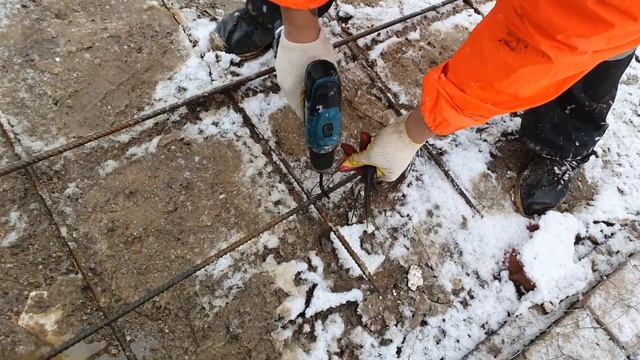 лайфак вязка арматуры без крючка